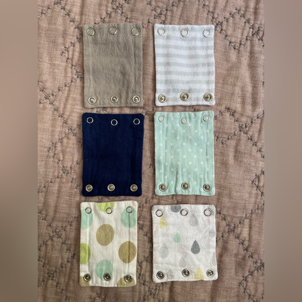 onesie extender/cloth wipes